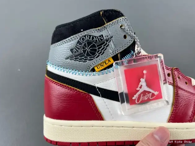 1st Kicks Shoes LA HV8563-600 Jordan High x Union 1 Air OG 0608